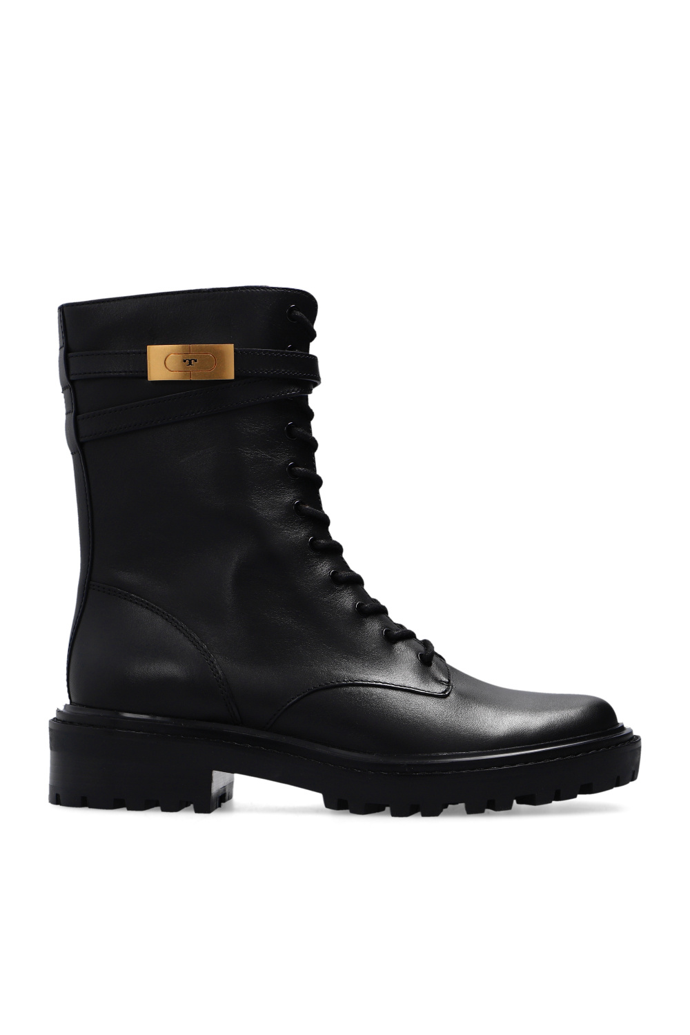 Tory burch women's discount hardware combat booties